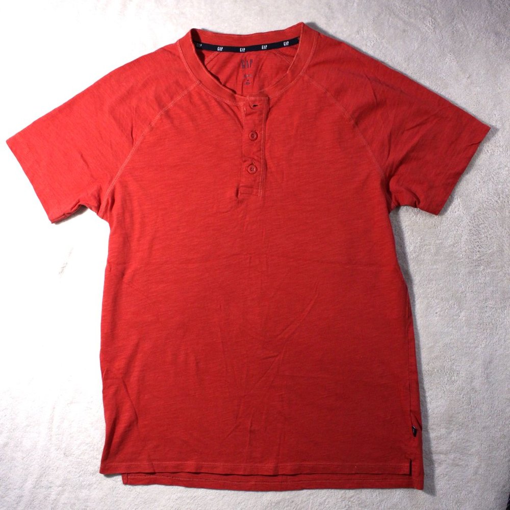 GAP Burnt Orange Button-Up Top